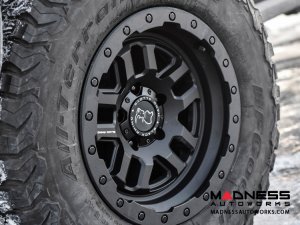 Jeep Custom Wheels (1) - Black Rhino - 18 x 9.5 - Barstow - Textured Matte Black